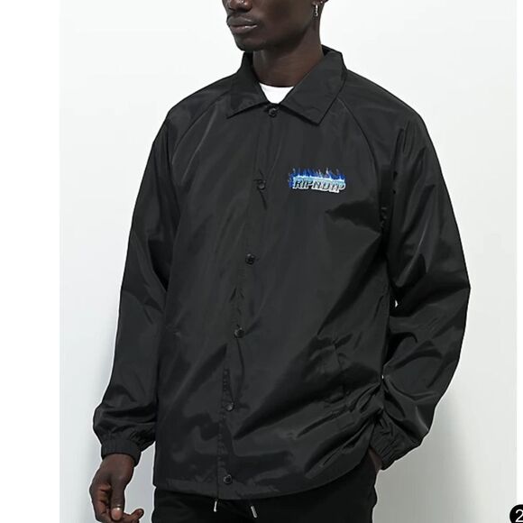 🔥Ripndip Hades Black Coaches Windbreaker Jacket! - Picture 5 of 16